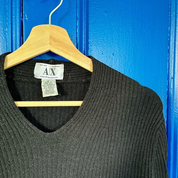 Vintage Armani Exchange wool blend sweater - Picture 1 of 4